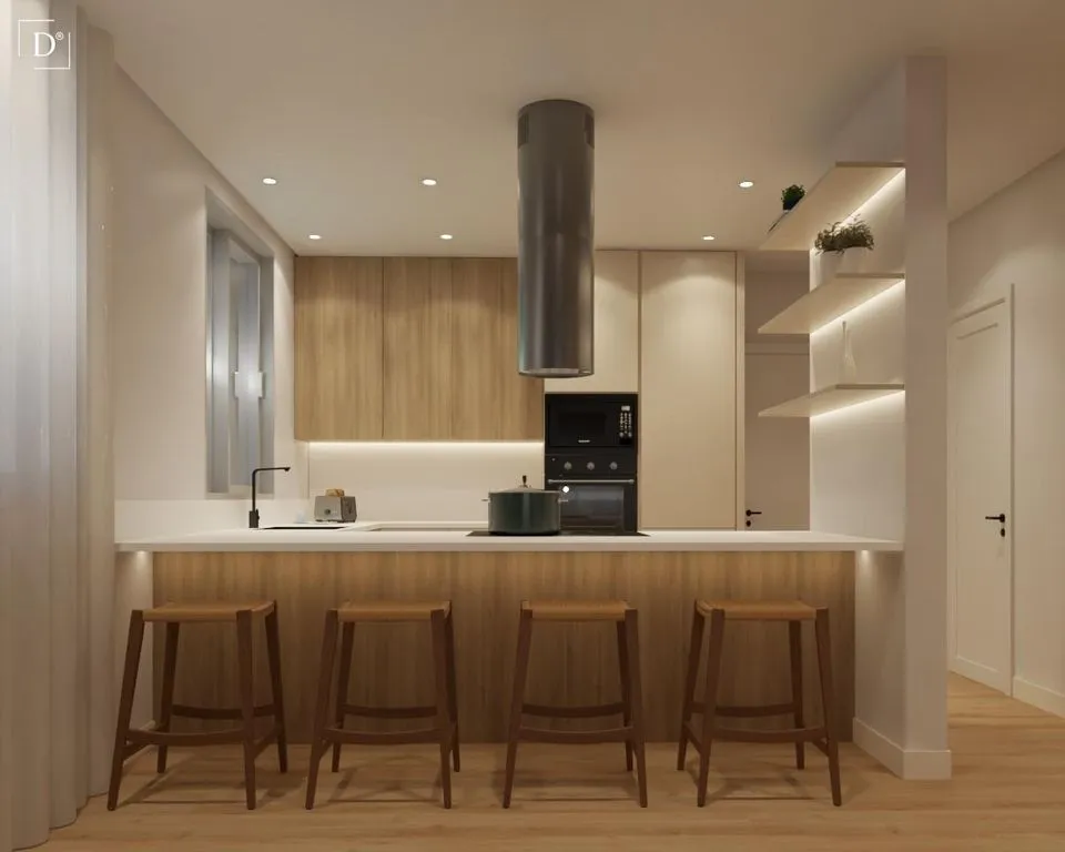 Kitchen - Luxury Villa with Pool in Guia, Faro District