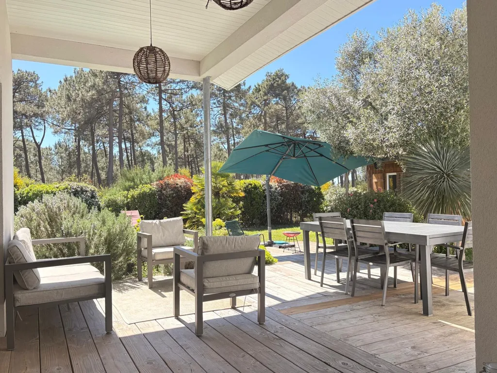 Terrass - Contemporary Villa with Pool in Vensac Océan