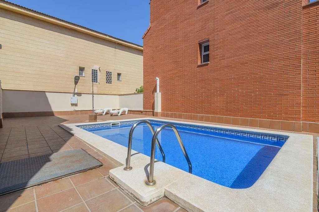 Piscine - Chalet with Pool and Terrace in Bellamar