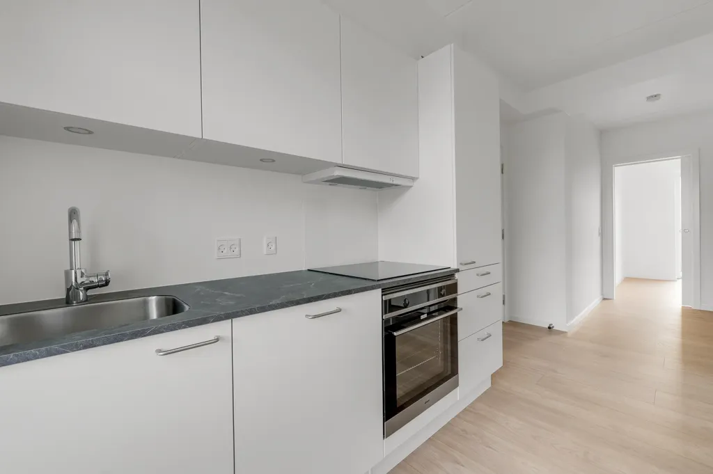 Cucina - 3-Bedroom Flat with Terrace in Viby J