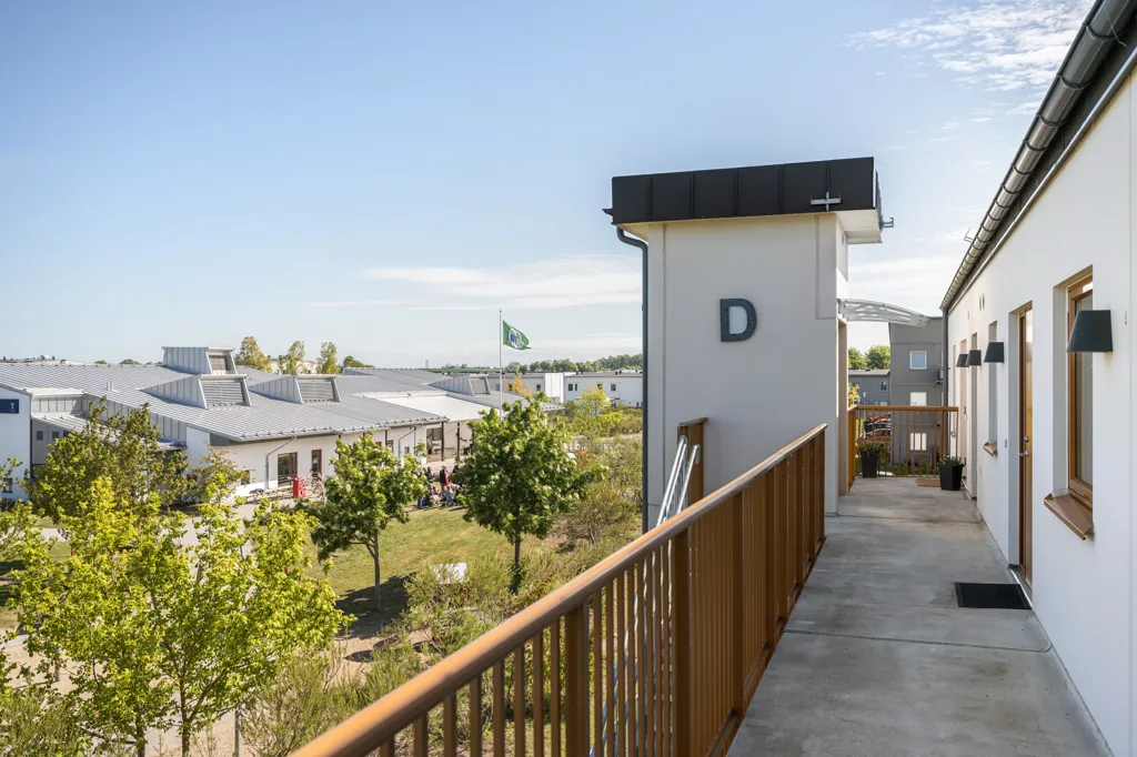 Balcon - Apartment with South-Facing Balcony in Skåne