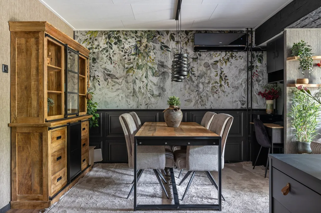 Söögituba - Modernised Semi-detached House with Garden in Emmen
