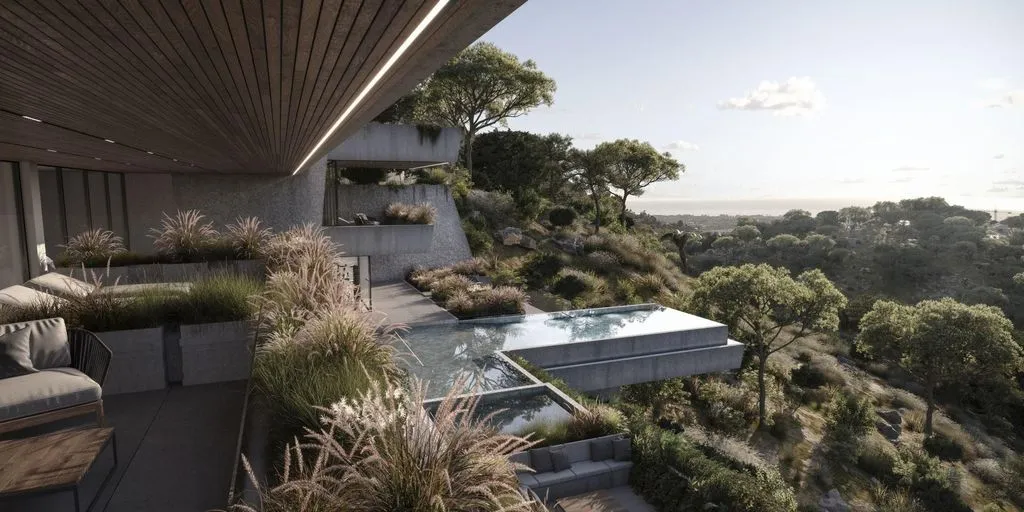 Piscine - Luxury Villa with Sea View in Benahavís