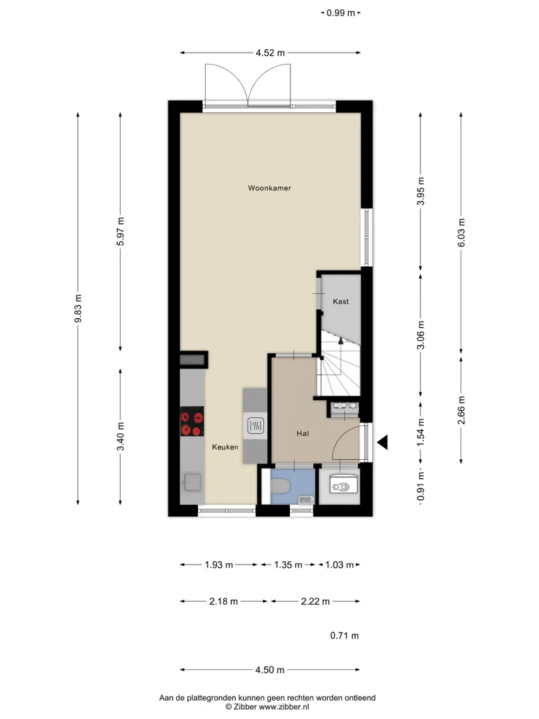 Plan - Energetically Efficient Corner House with Garden in De Run