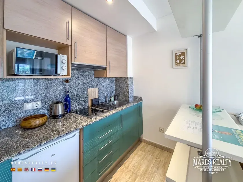Cuisine - One-Bedroom Apartment with Pool in Fenals, Lloret de Mar