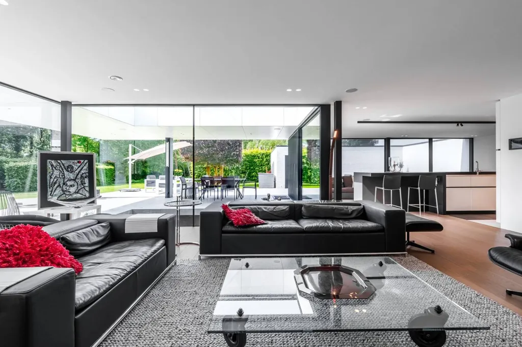 Soggiorno - Modernised Villa with Garden in Poperinge