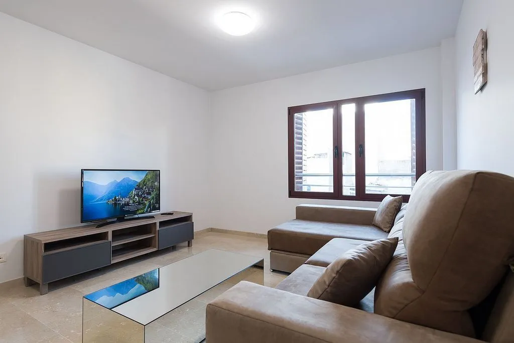 Living Room - Modern Flat with Terrace in Guanarteme