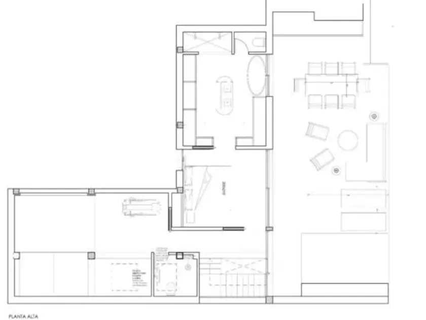 Plan - Luxury Penthouse with Pool in Madrid