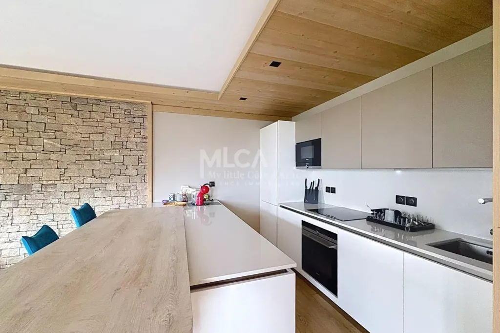 Cucina - 3-Bedroom Apartment with Ski Access in Auron