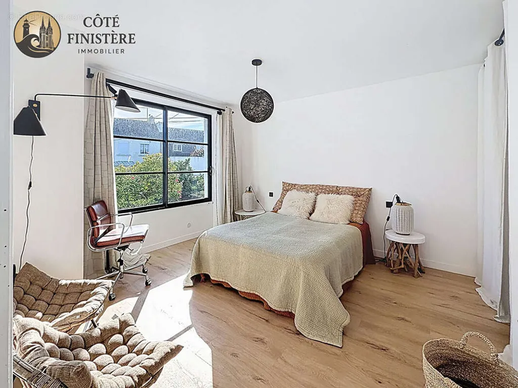 Chambres - Maison Contemporaine avec Jardin à Loctudy