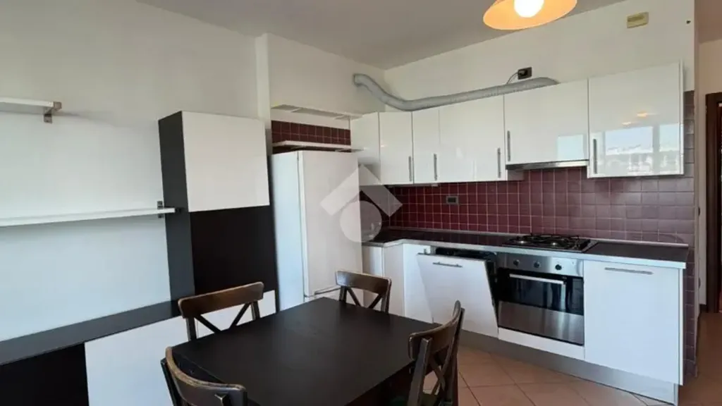Kitchen - Bright Bilocale with Terraces in Milan