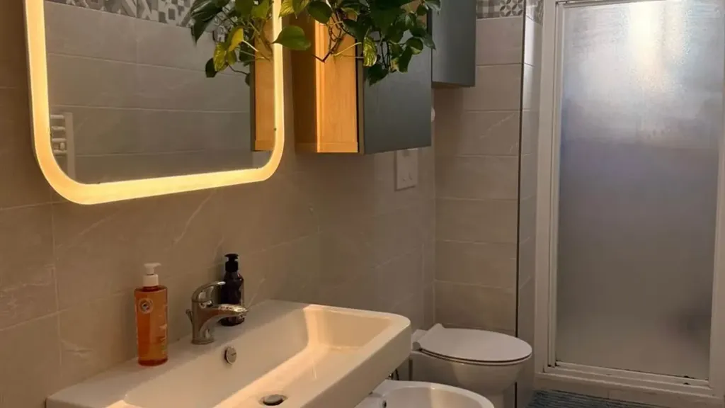 Bagni - Rustic-Style Flat with Balcony in Florence