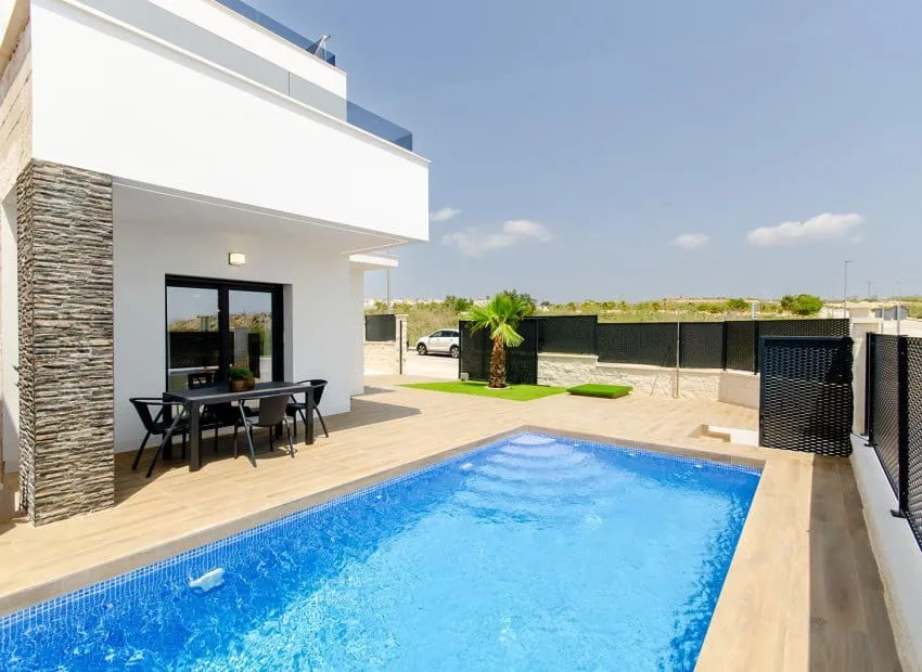 Piscine - Semi-Detached Villa with Private Pool in Vistabella