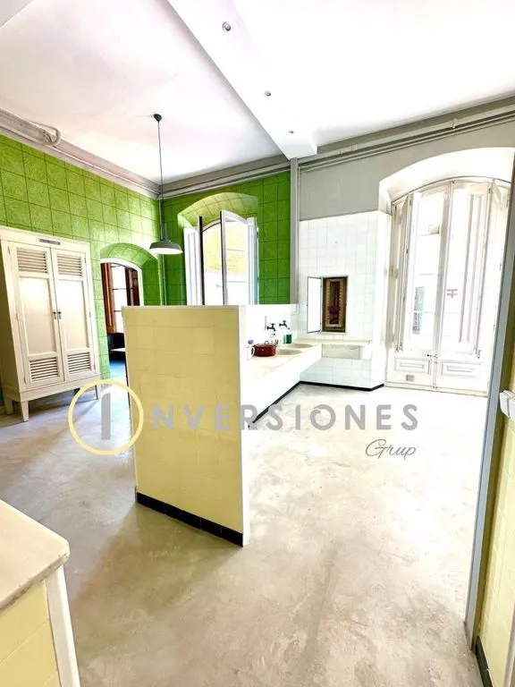 Köök - Luxury Flat with Cultural Heritage in Manresa
