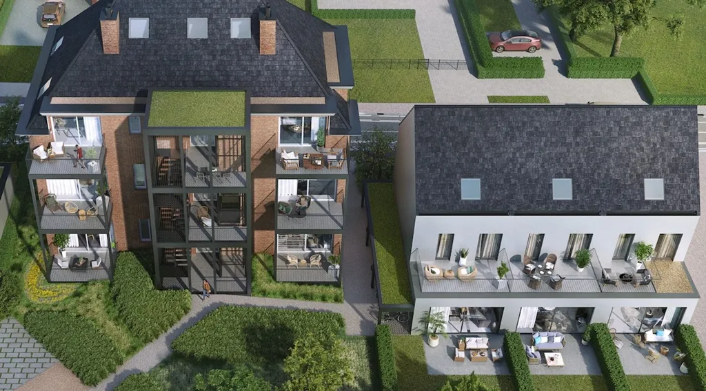 Õhuvaade - New Build with Garden in Ranst