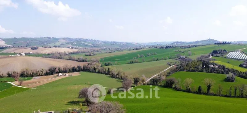 Aerial - Rustic Farmhouse with Garden in Loro Piceno