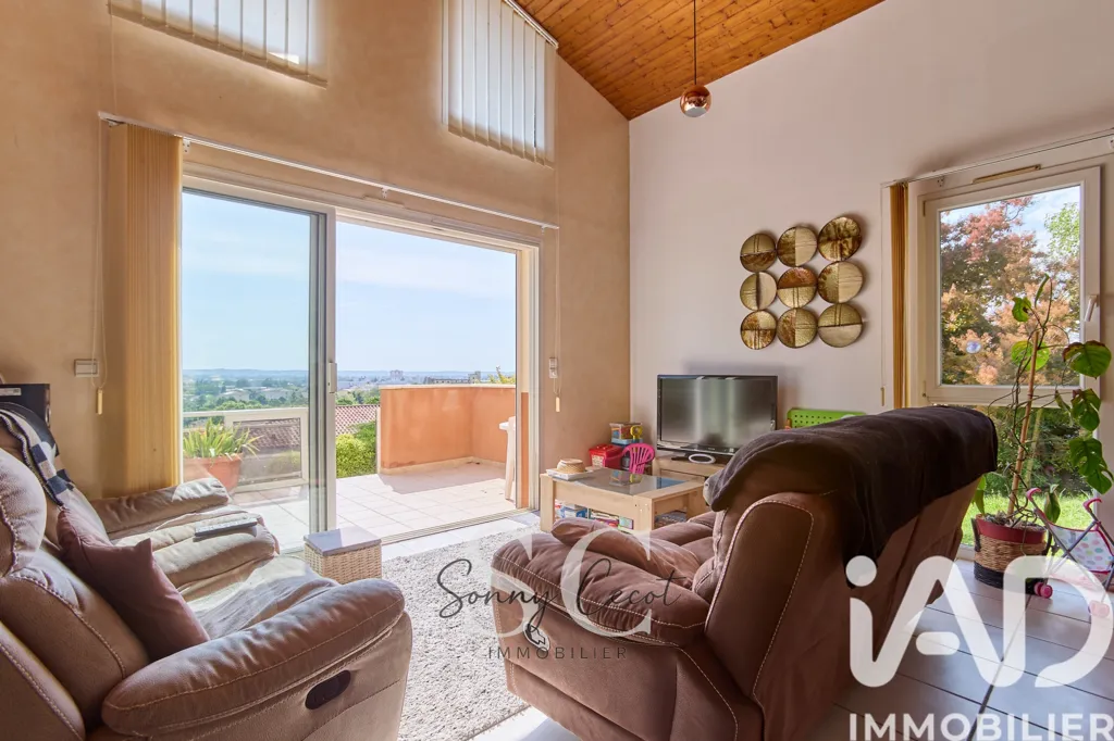 Séjour - Maison d'Architecte avec Vue Panoramique à Bon-Encontre