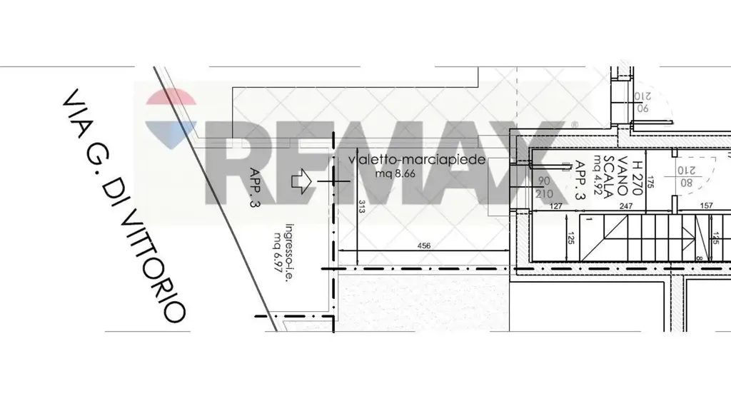 Floor Plan - Modern Trilocale with Loggia in Borgosatollo