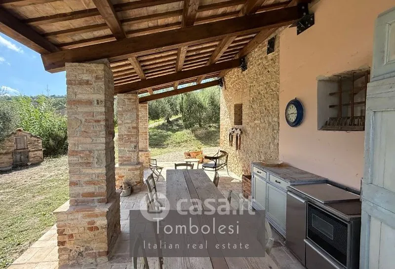 Terrasse - Restored Rustico with Vineyard in Cossignano