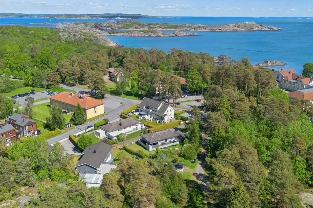 Õhuvaade - Detached House with Sea View in Larvik