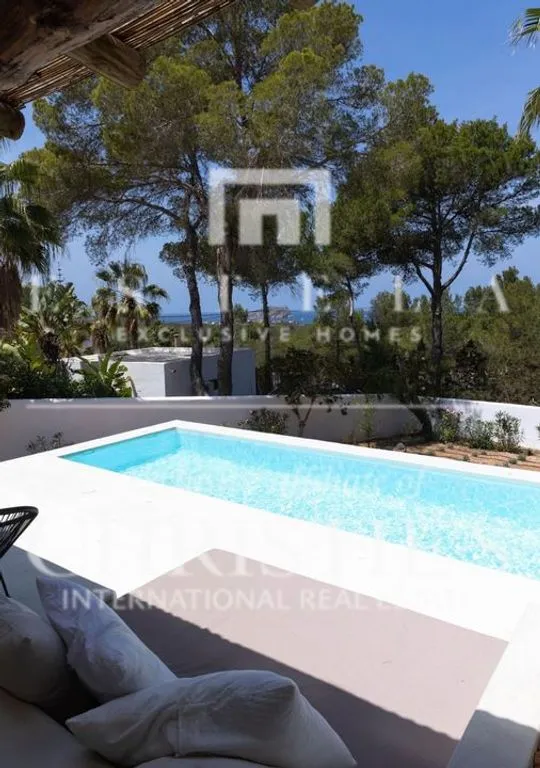 Piscine - Contemporary Villa with Pool in Cala Conta, Ibiza