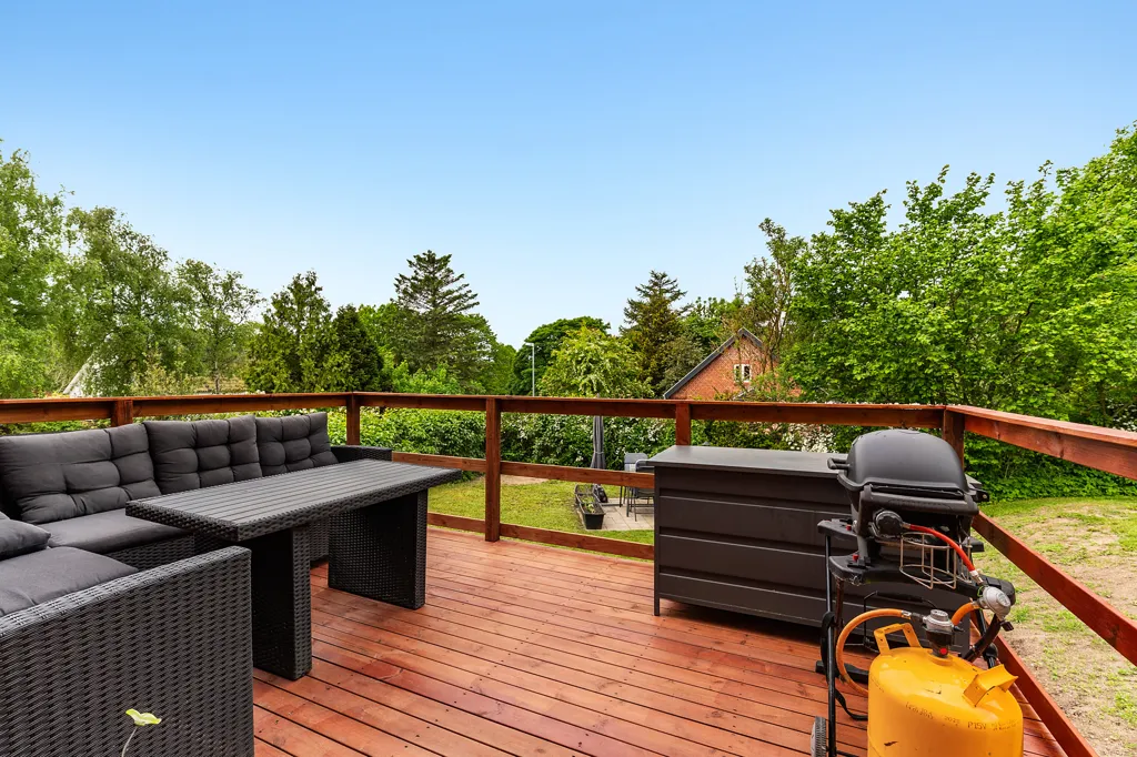 Terrasse - Modernised Villa with Garden in Ulstrup