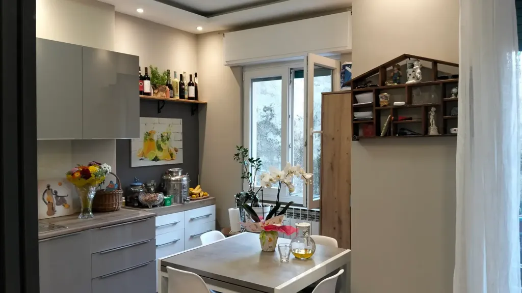 Cuisine - Modernised Apartment with Terraces in Sanremo