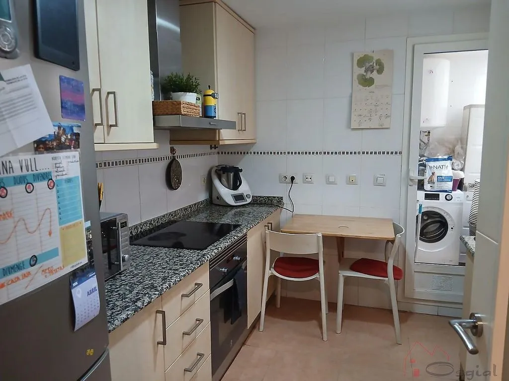 Köök - Spacious Apartment with Balcony in Alcàsser
