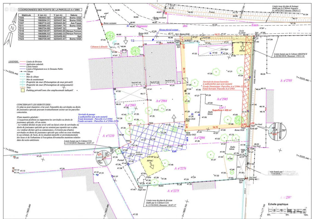 Plaan - Buildable Plot with South Exposure in Monteux