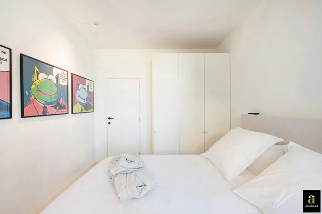 Chambres - Appartement Rénové avec Vues Panoramiques à Zoute