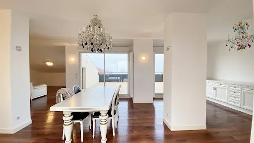 Söögituba - Luxury Seafront Attic Apartment in Capbreton