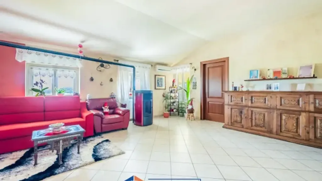 Séjour - Recently Built Apartment with Terrace in Monforte D'Alba