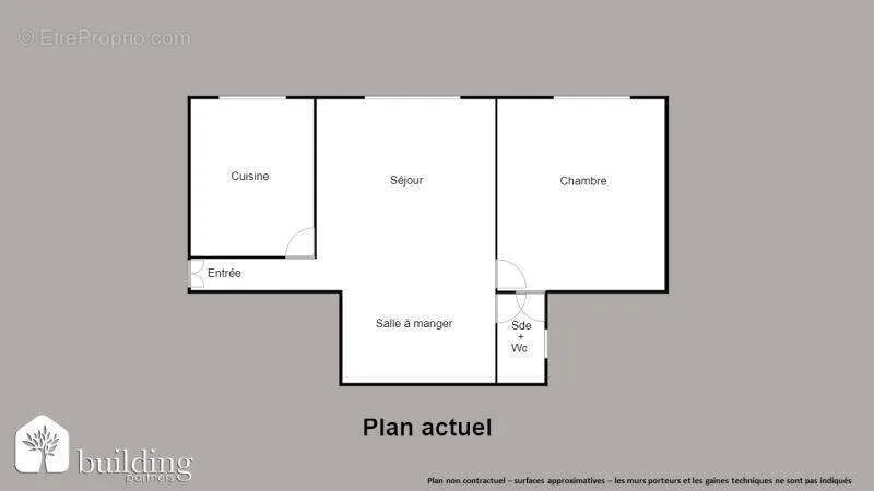 Plaan - Bright 3-Piece Parisian Flat with View