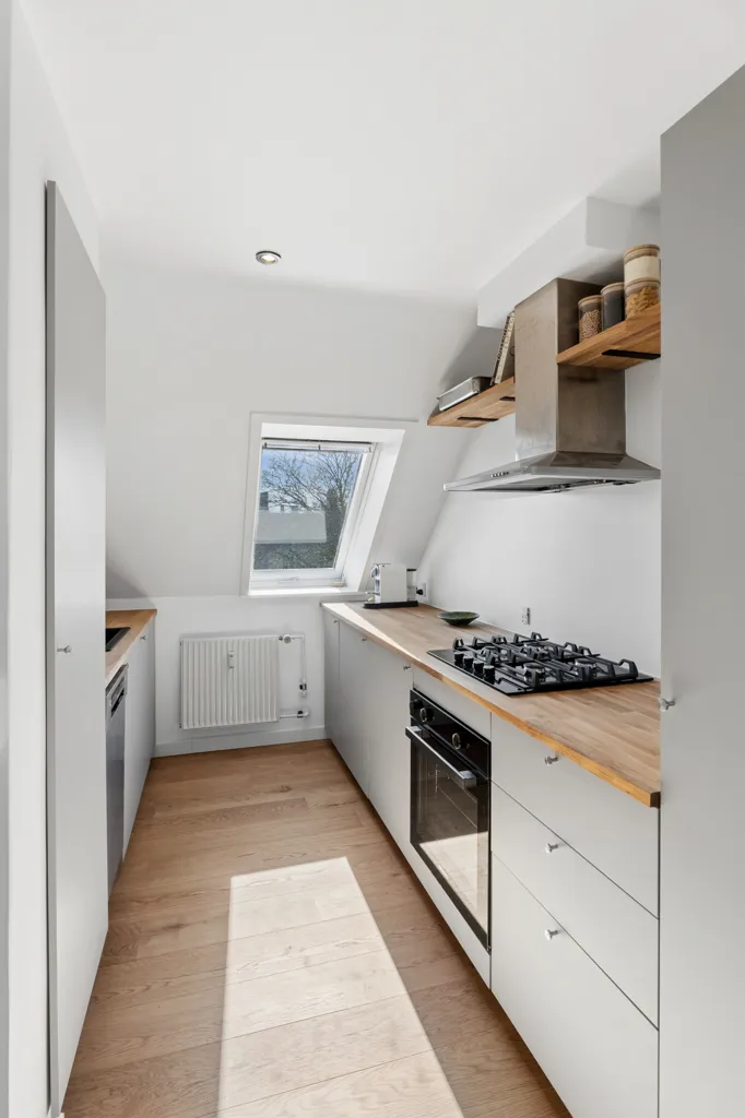 Cuisine - Renovated Apartment with Metro Access in Frederiksberg