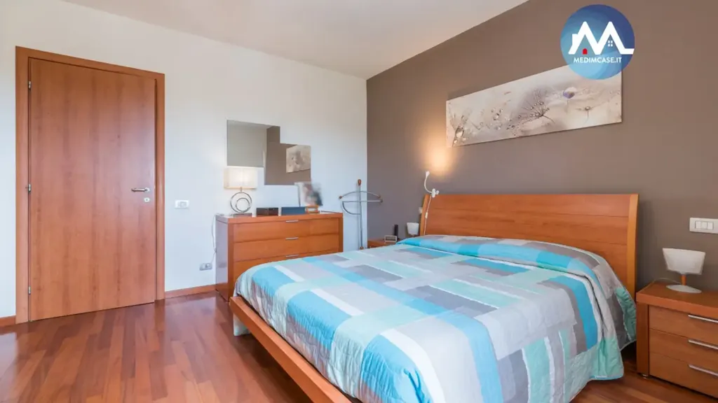 Bedrooms - Trilocale with Balcony in Pesaro