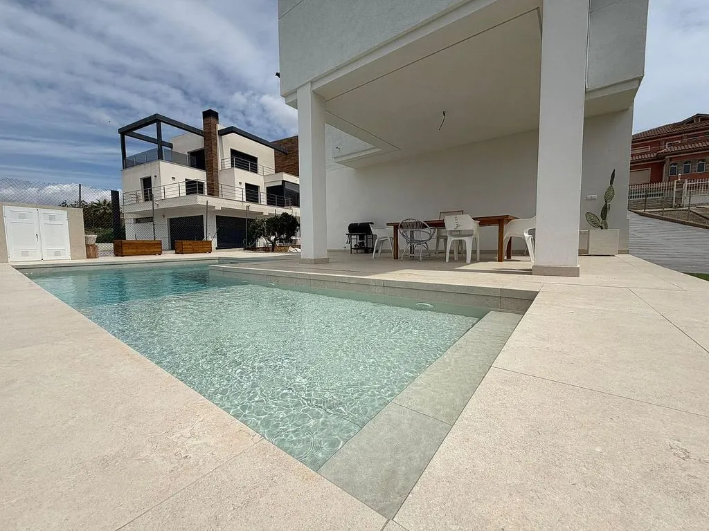 Piscine - Chalet with Pool and Terrace in Águilas