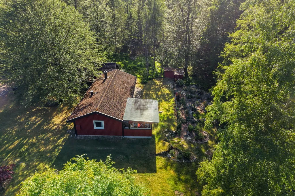 Õhuvaade - 1-Storey Holiday Home with Pool in Skåne