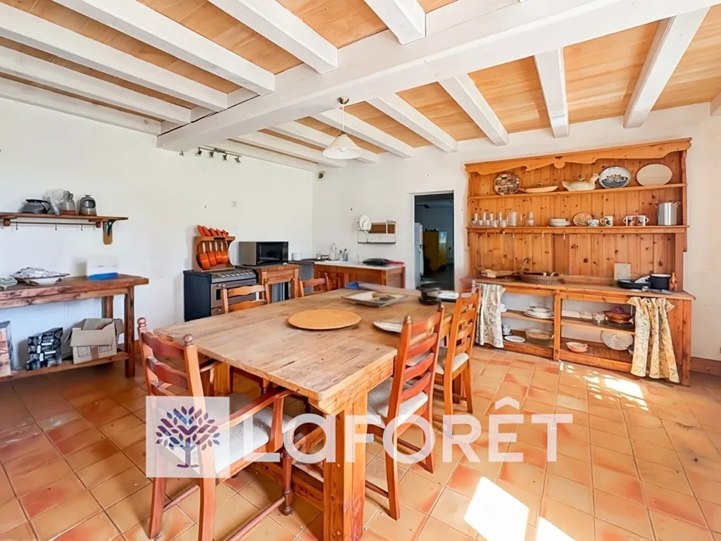 Salle à manger - Maison avec Jardin et Appentis à Gémozac