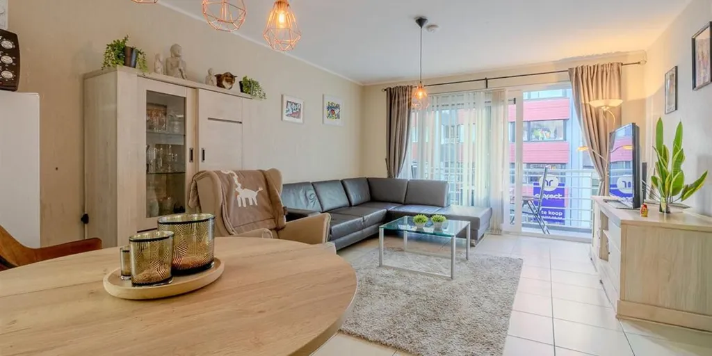 Séjour - Appartement Central avec Terrasses à Ostende