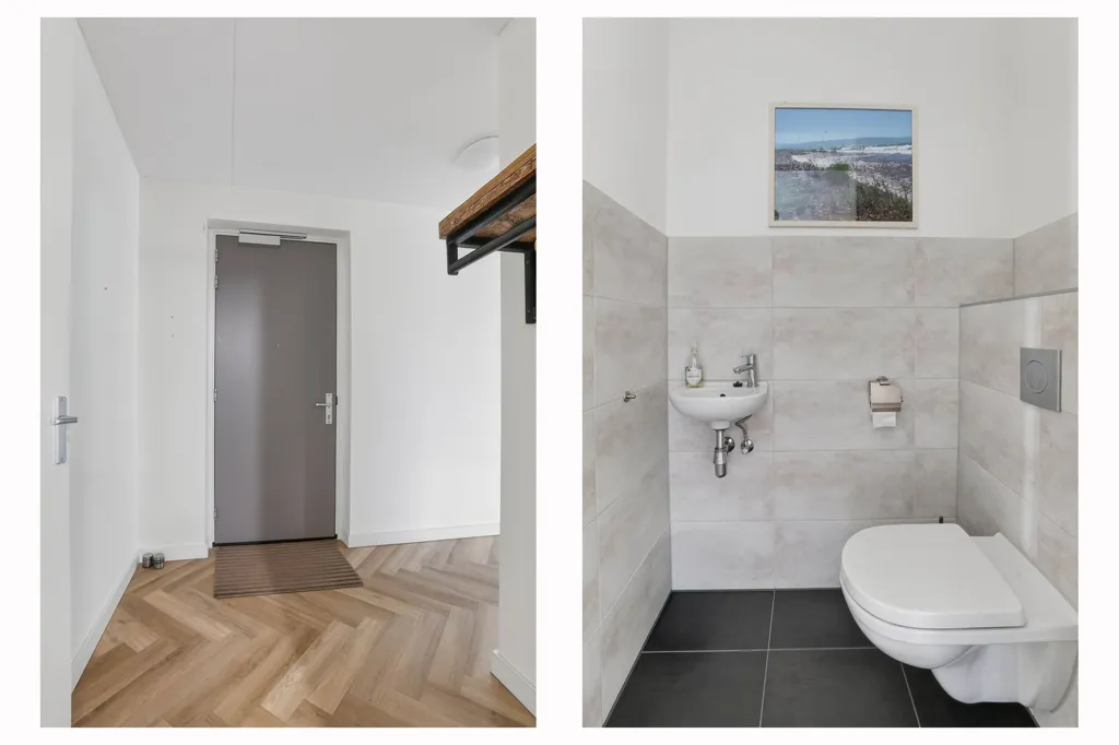 Entrée - Modern Apartment with Balcony in Zevenhuizen