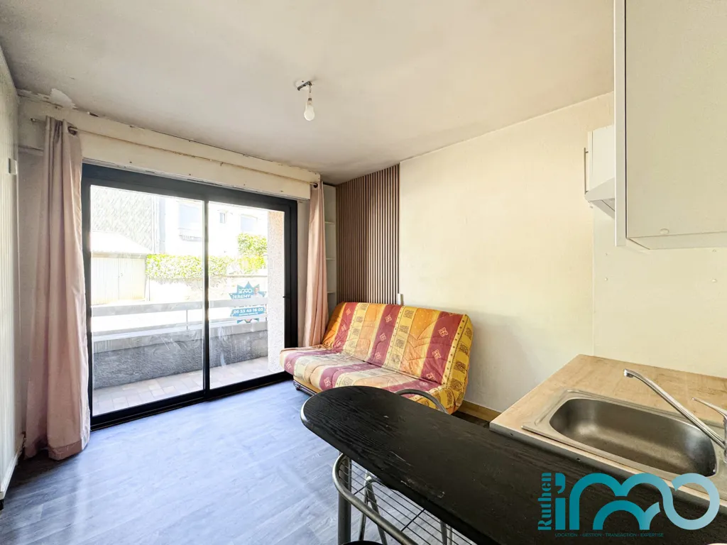 Köök - Studio with Balcony in Rodez
