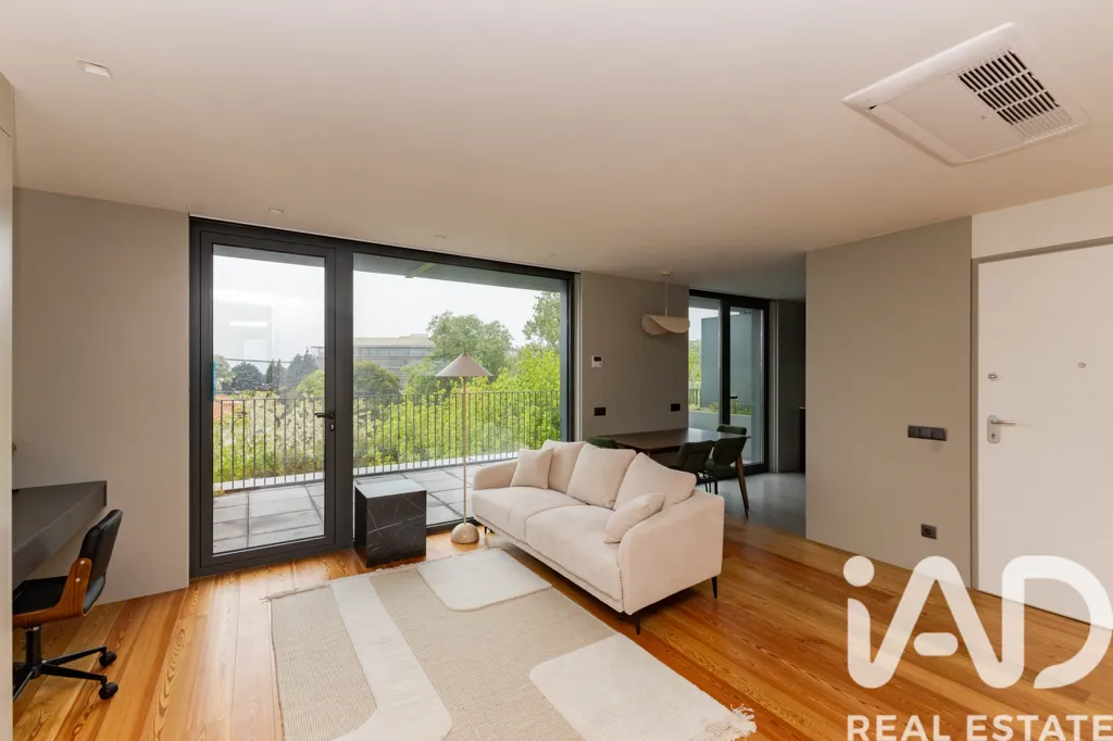 Séjour - Modern Apartment with Balcony in Senhora da Hora