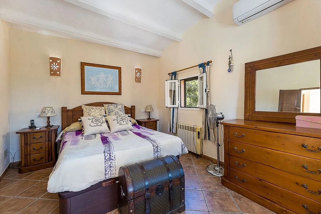 Bedrooms - Two-Home Property with Private Land in Sencelles