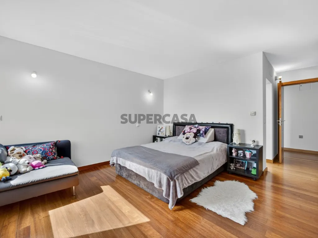 Schlafzimmer - Modern Villa with Industrial Design in Assafora