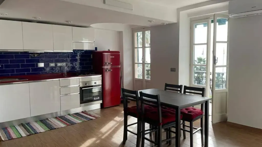 Köök - Seafront Apartment in Varazze Centre