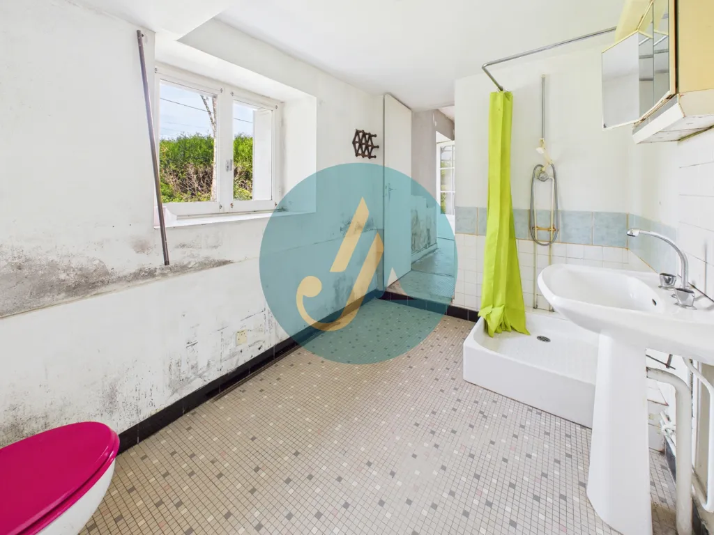 Salles de bain - Maison de Campagne avec Dépendances à Arbourse