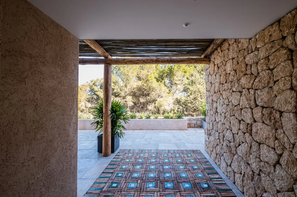 Terrasse - Contemporary Villa with Sea View near Sa Caleta