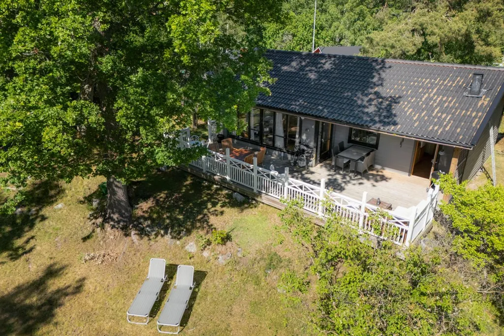 Vue aérienne - Charming Cottage with Garden in Skälsmara
