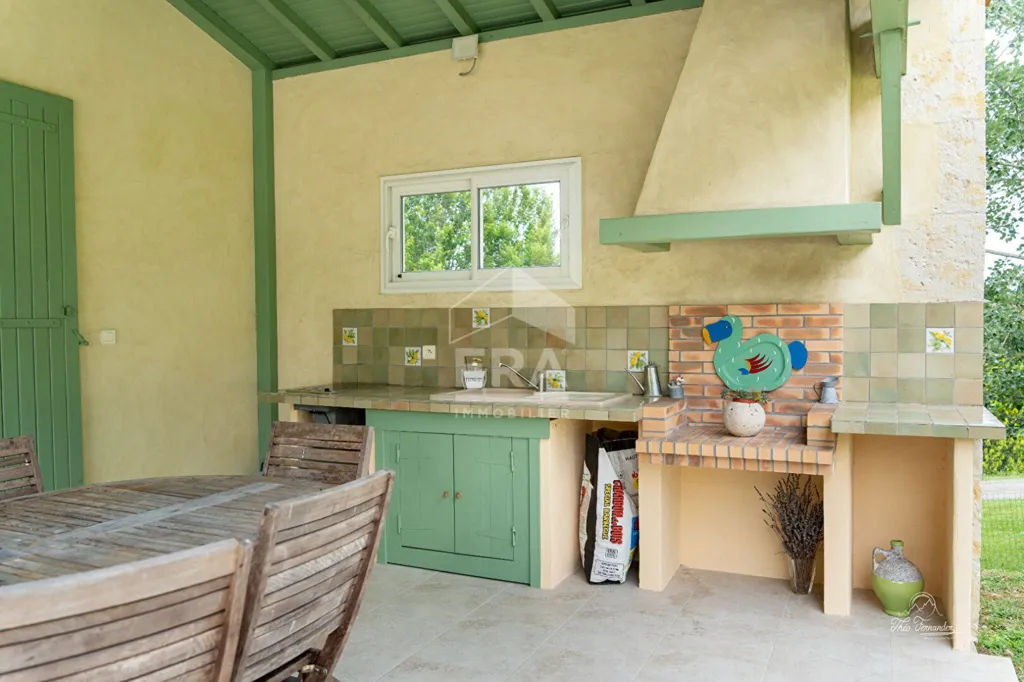 Terrasse - Villa avec Piscine et Parc Arboré près de Nérac