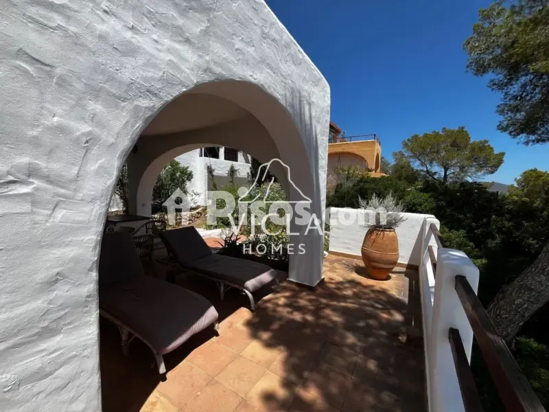 Terrass - Apartment with Sea View in Es Cubells